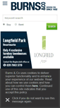 Mobile Screenshot of burnshomes.co.uk